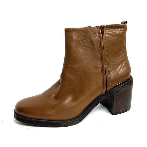 Franco Sarto Womens Kessa Bootie Brown Size 9.5 M - Picture 1 of 6